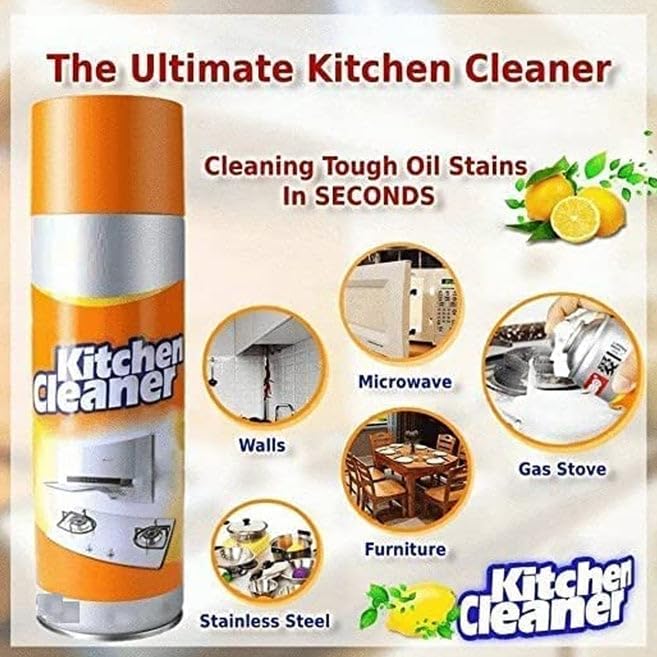 Orange Kitchen Cleaner Spray Mojo