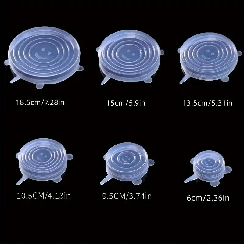 Silicone Lid Set Of 6 Mojo