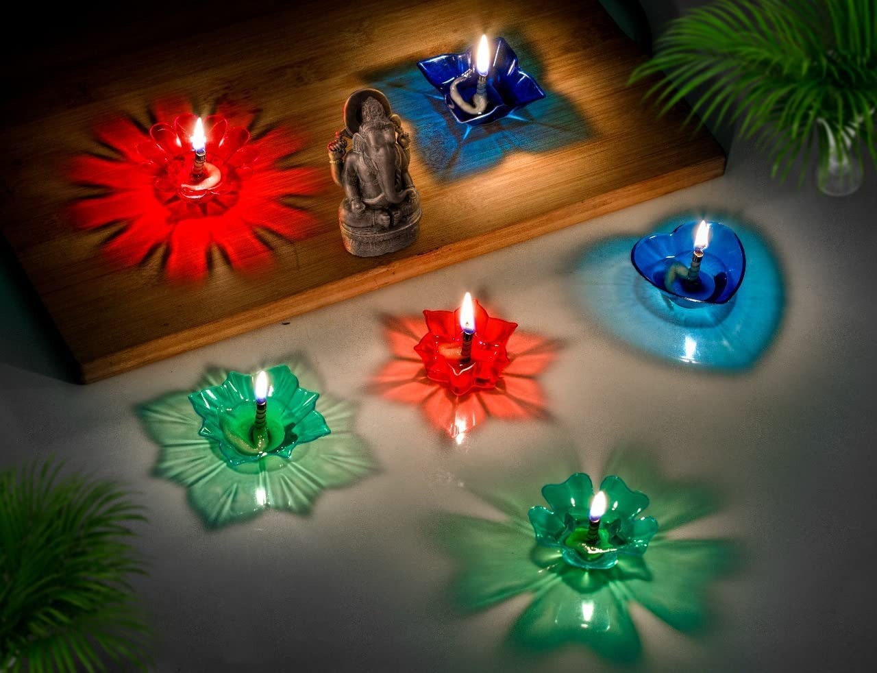 3D Diya 12 Pis Set Mojo