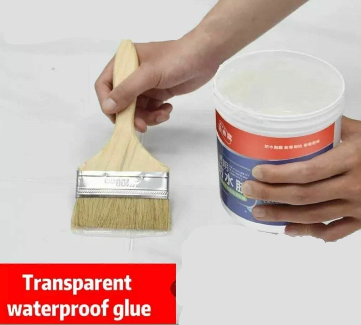 Invisible Waterproof Glue With Brush (300G) Mojo