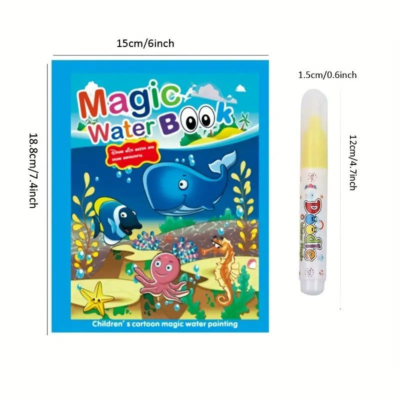 Magic Water Book With Pen Mojo