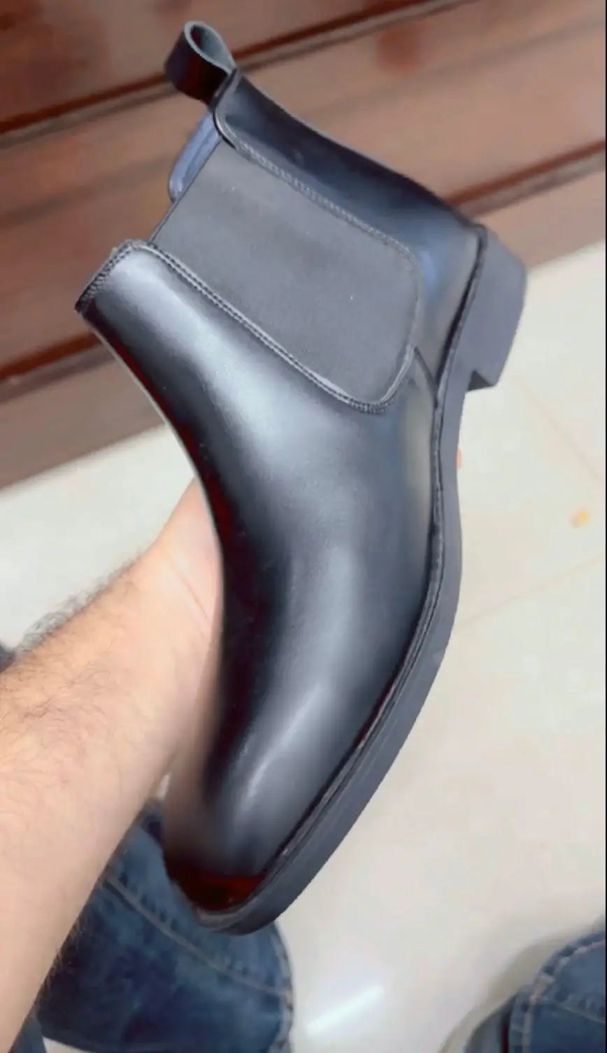 Mens Casual Synthetic Boots 18644