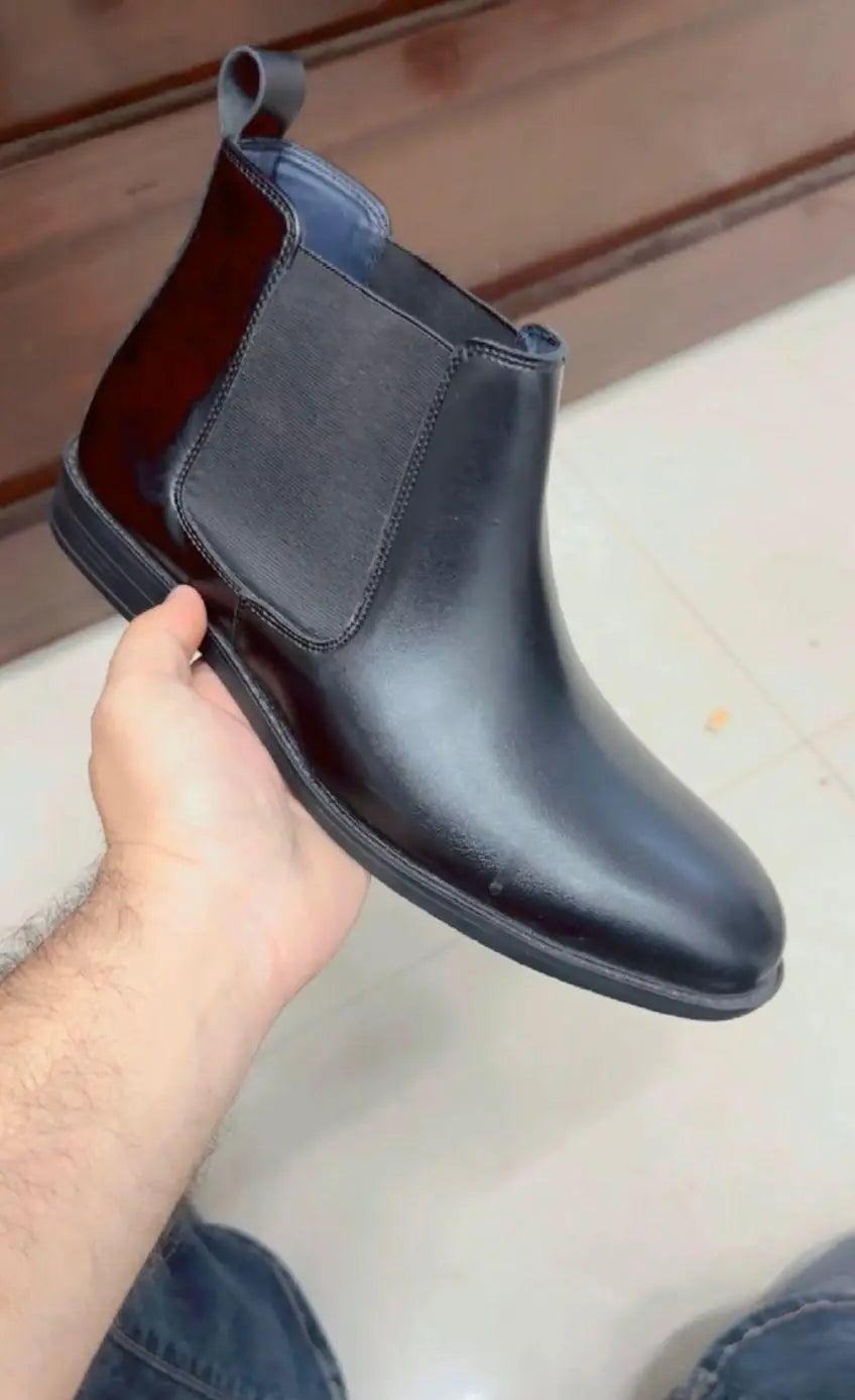 Mens Casual Synthetic Boots 18644