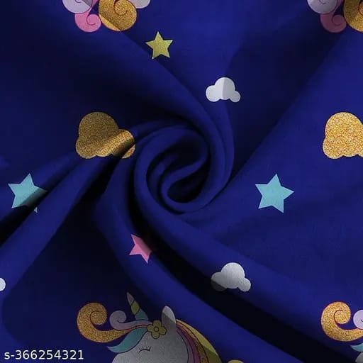Super Soft Glace Cotton All Round Elastic Fitted Double Bed Bedsheet with 2 Pillow Covers-72x78x8 20027