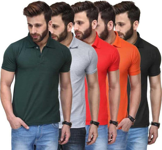 pack of 5 polo tshirt (Vason) 18626