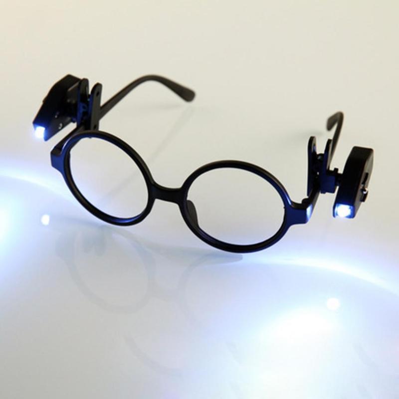 Mini LED Flashlight Glasses Light Adjustable LED Light New Eyeglass Clip Light My Store