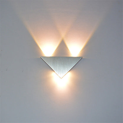 TV light triangle wall light triangle