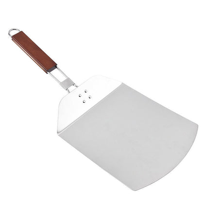 Stainless Steel Kitchen Supplies Baking Scraper Pizza Shovel Folding My Store