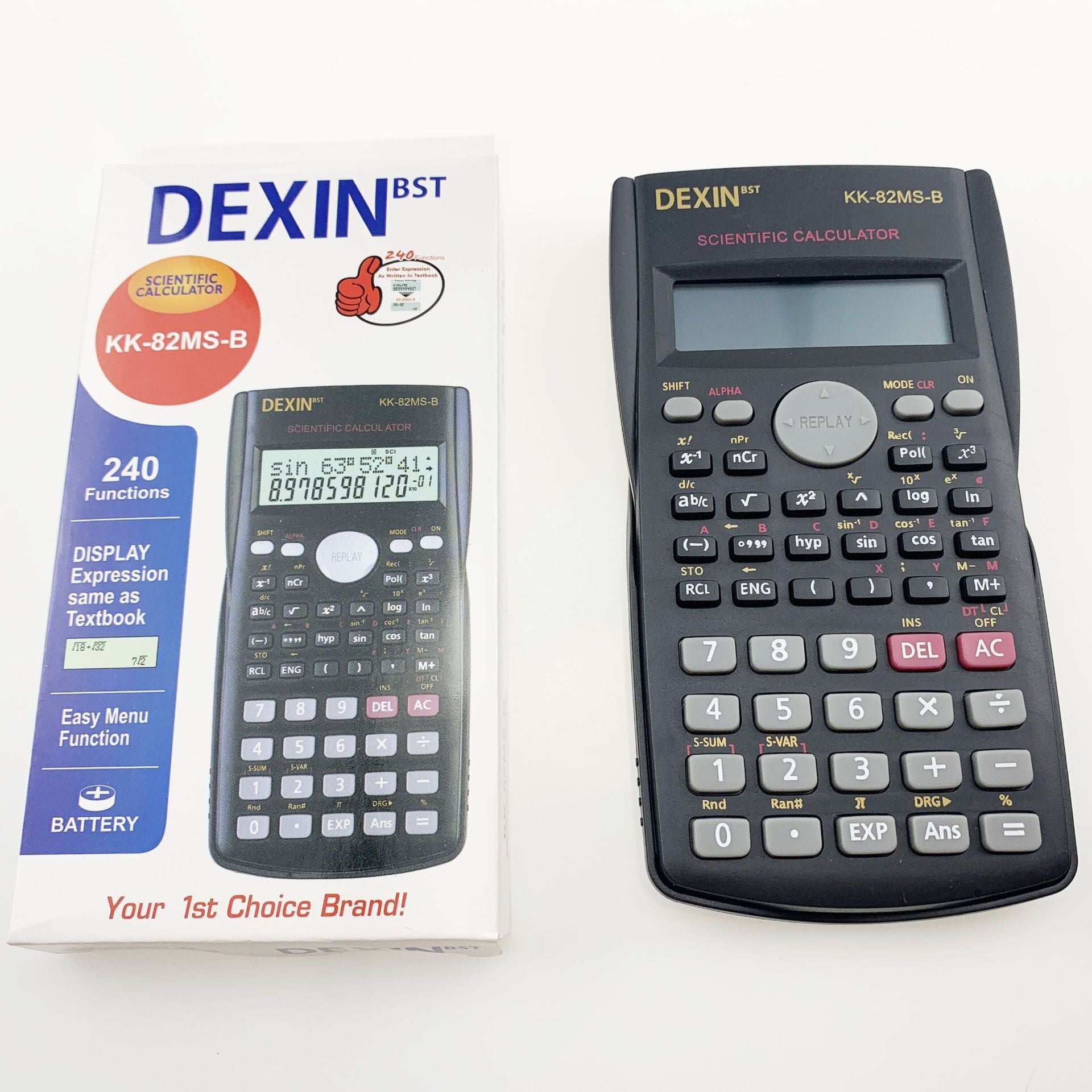 Classic Black Student Calculator Flip My Store