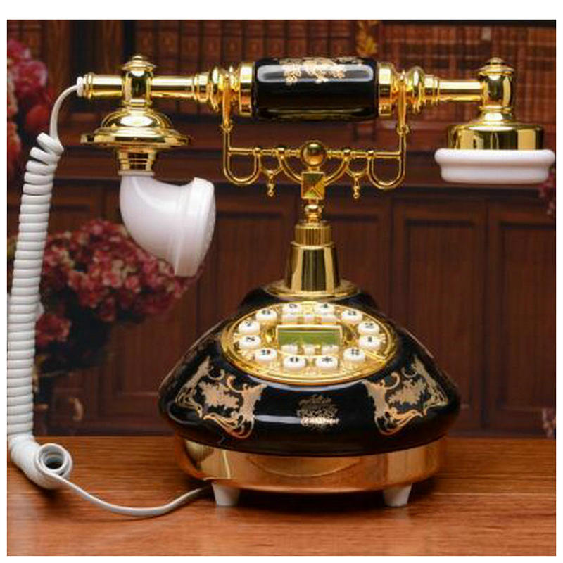 European High-end Retro Ceramic Telephone My Store