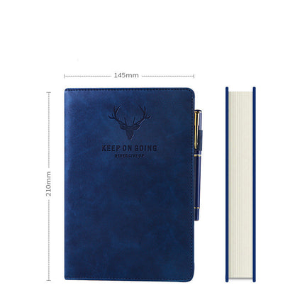 Deer Head Pattern Business Office Notebook My Store