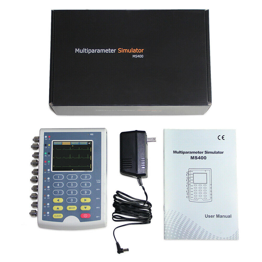 Portable Contec Touch MS400 Multi-parameter Patient Simulator ECG Simulator My Store