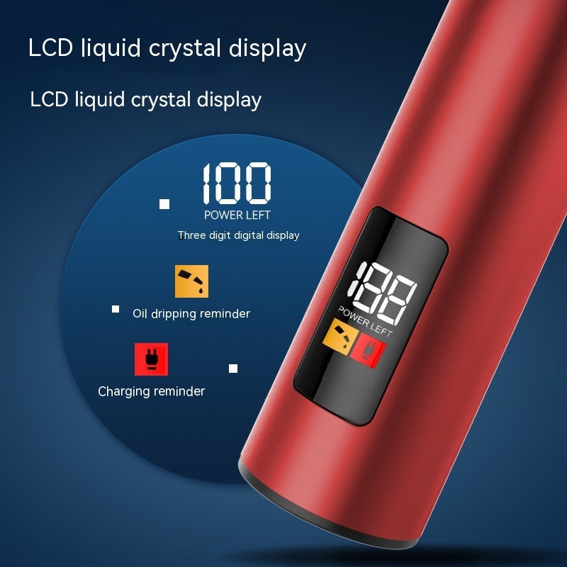 LCD Digital Display Small Portable Electric Clipper My Store