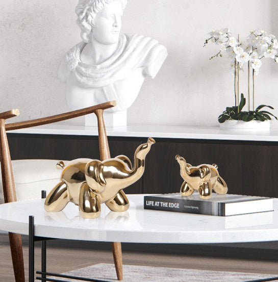 Modern Simple Elephant Monkey Ornaments In Northern Europe 3080