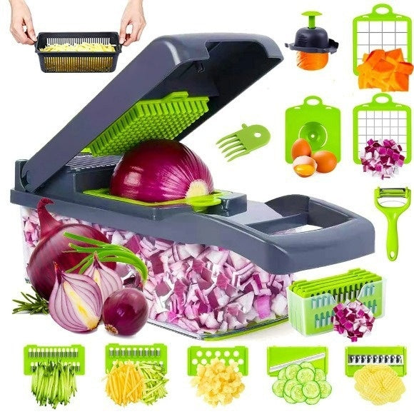 Chopper Storage Fantastic Kitchen Shred Dicing Slicer Vegetable Cutting My Store