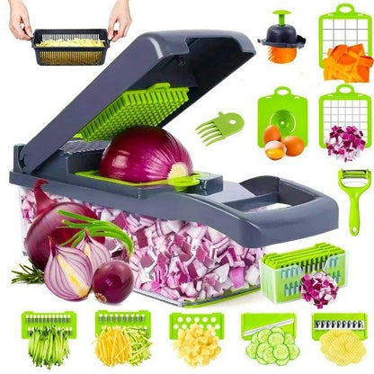 Chopper Storage Fantastic Kitchen Shred Dicing Slicer Vegetable Cutting My Store