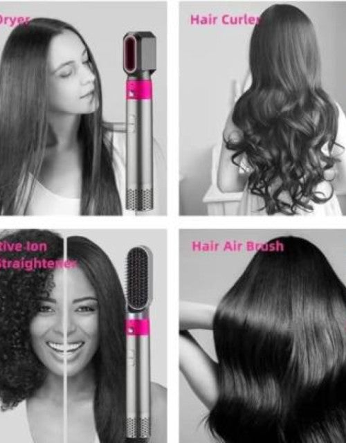 5 in 1 Hair Styler, Hot Air Brush, Airwrap Styler Electric Hair Styler Dropdash