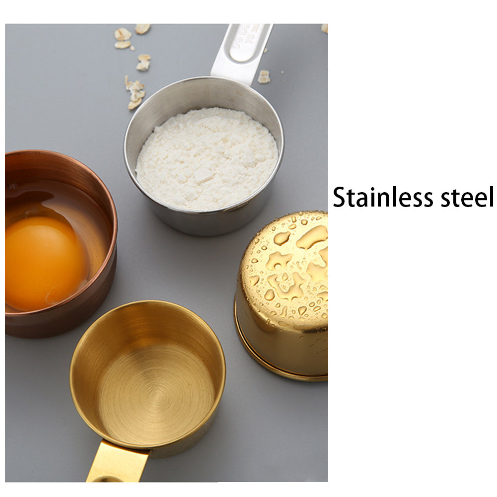 Stainess Steel Measuring Spoons Kitchen Scale Coffee Scoop Baking Bartending Kitchen Tool My Store