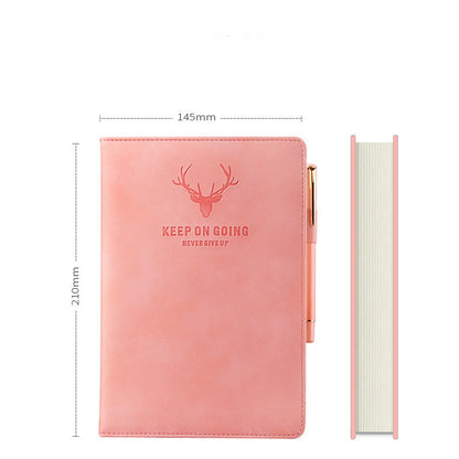 Deer Head Pattern Business Office Notebook My Store