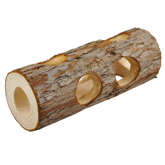 Hamster Wood Pipe Toy Tree Tube My Store