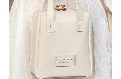 Shell Shape PU Leather Cosmetic Bag Makeup Pouch Tote Travel Wash Bags My Store