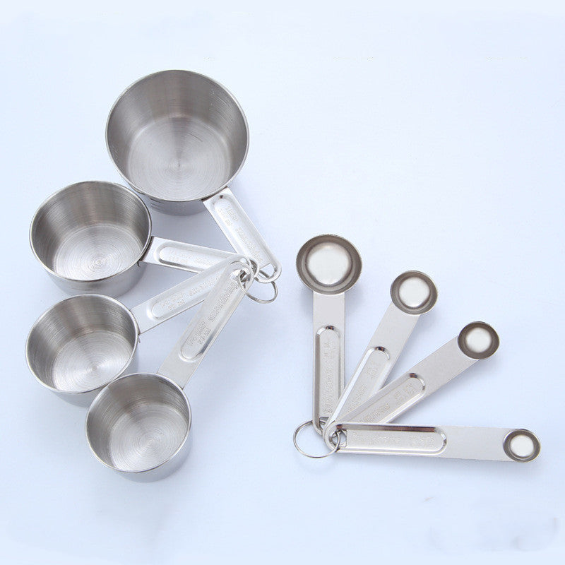Stainess Steel Measuring Spoons Kitchen Scale Coffee Scoop Baking Bartending Kitchen Tool My Store