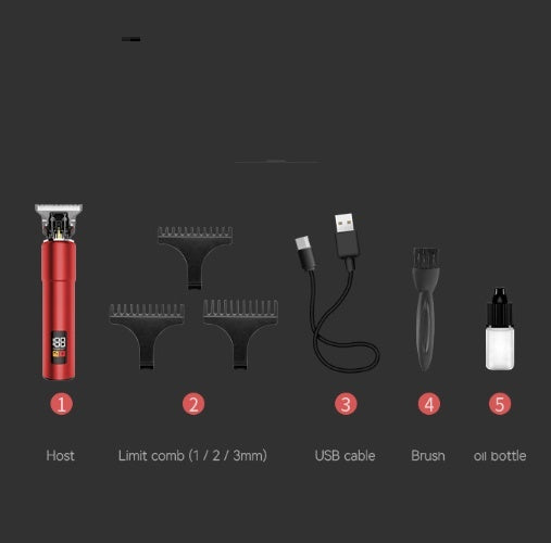 LCD Digital Display Small Portable Electric Clipper My Store