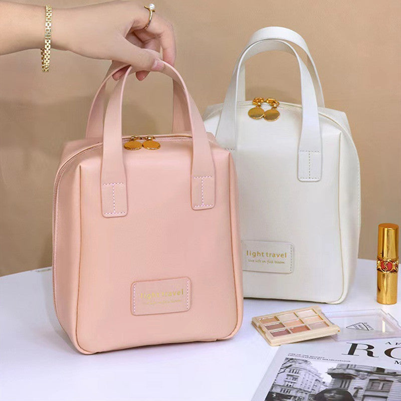 Shell Shape PU Leather Cosmetic Bag Makeup Pouch Tote Travel Wash Bags My Store