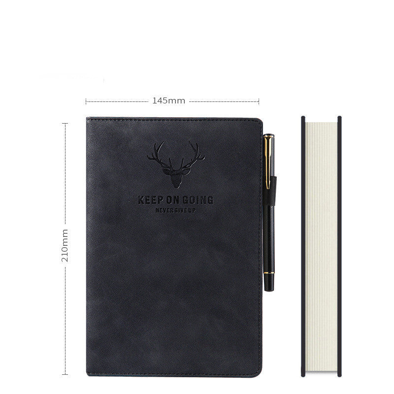 Deer Head Pattern Business Office Notebook My Store