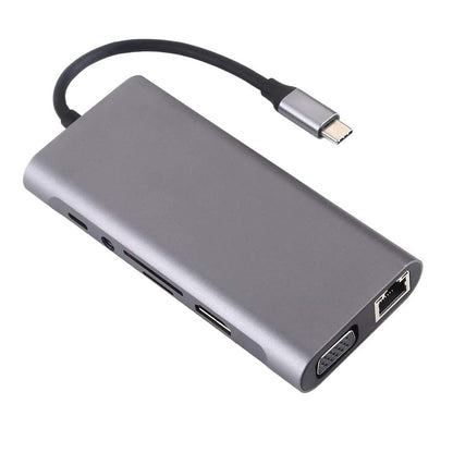 Type-c Docking Station 11-in-one With Hdmi Network Card All-in-one Converter My Store
