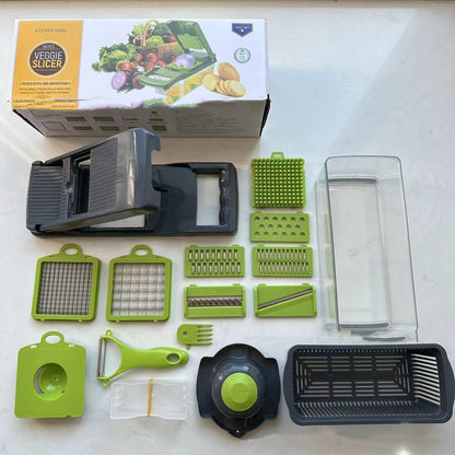 Chopper Storage Fantastic Kitchen Shred Dicing Slicer Vegetable Cutting My Store