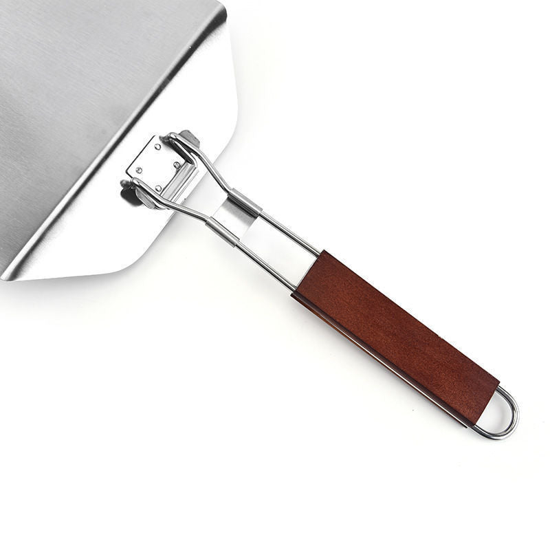 Stainless Steel Kitchen Supplies Baking Scraper Pizza Shovel Folding My Store
