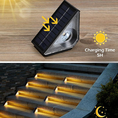 Solar Step Light Colorful Color Setting Multi-mode Stair Light My Store