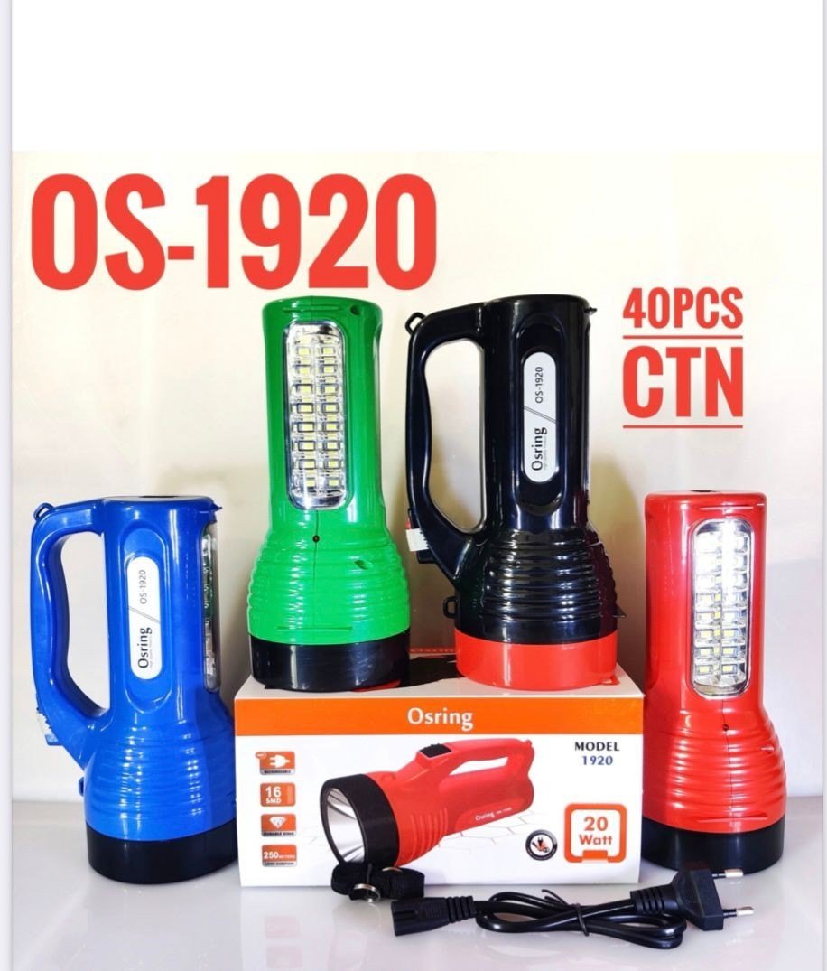 Charkee 30W Long Range Emergency Tube Rechargeable Waterproof Bright LED Torch Light - My Fashion Sell