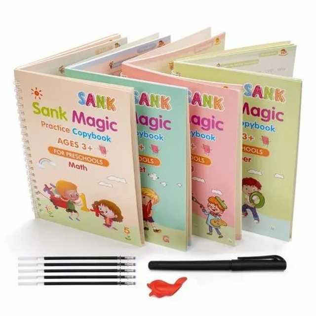 Magic Practice Copybook (4 Book + 10 Refill) (A-127) 590