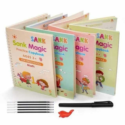 Magic Practice Copybook (4 Book + 10 Refill) (A-127) 590