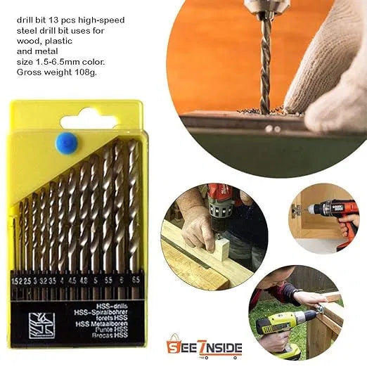 Drill Bits for Wood, Malleable Iron, Aluminium, Plastic 25542