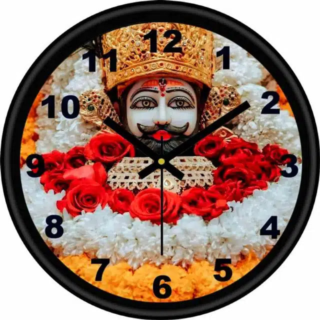 Designer Wall Clocks (Multicolor, Pack of 1) 8101