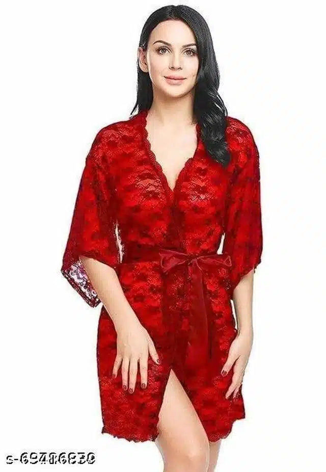 Babydolls for Women (Red, XS) (Set of 1) 8588