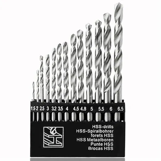 Drill Bits for Wood, Malleable Iron, Aluminium, Plastic 25542