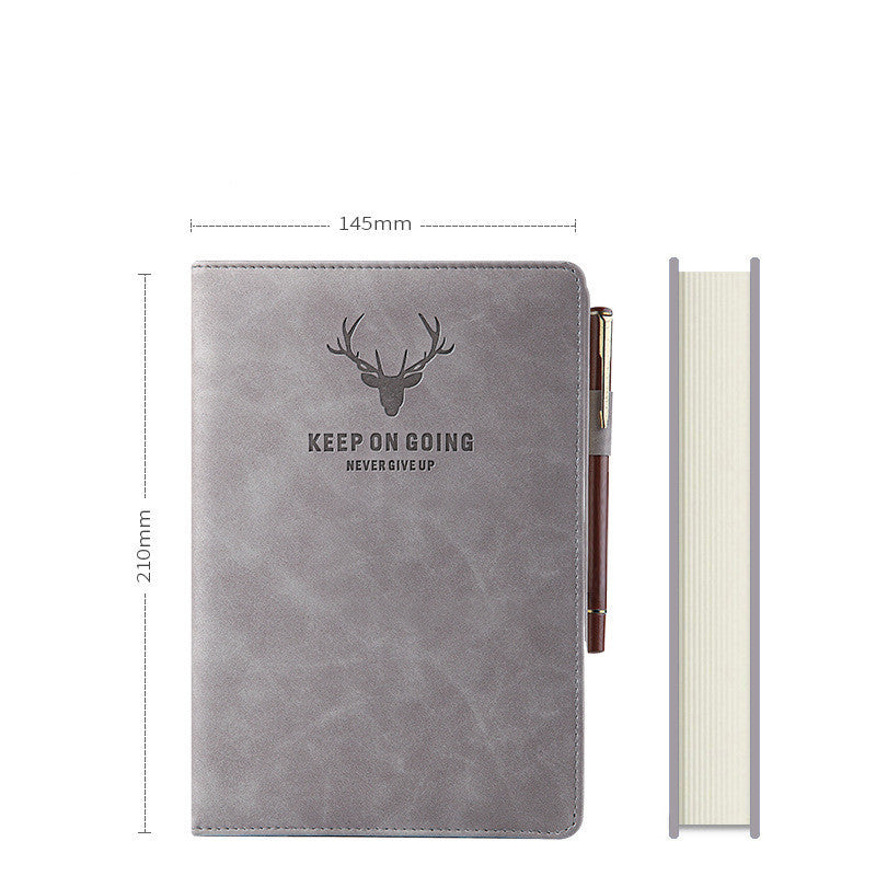 Deer Head Pattern Business Office Notebook My Store