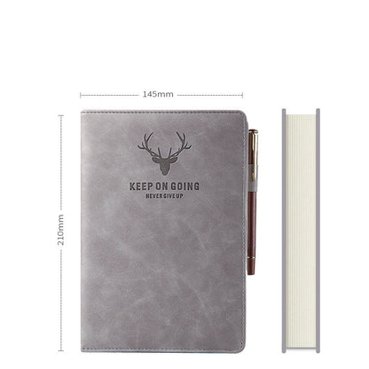 Deer Head Pattern Business Office Notebook My Store