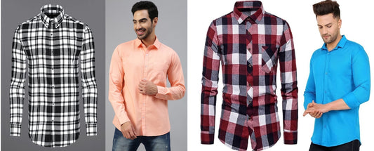 Full Sleeve Shirt(pack of 4) SourceInfi