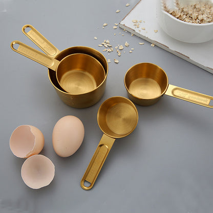Stainess Steel Measuring Spoons Kitchen Scale Coffee Scoop Baking Bartending Kitchen Tool My Store