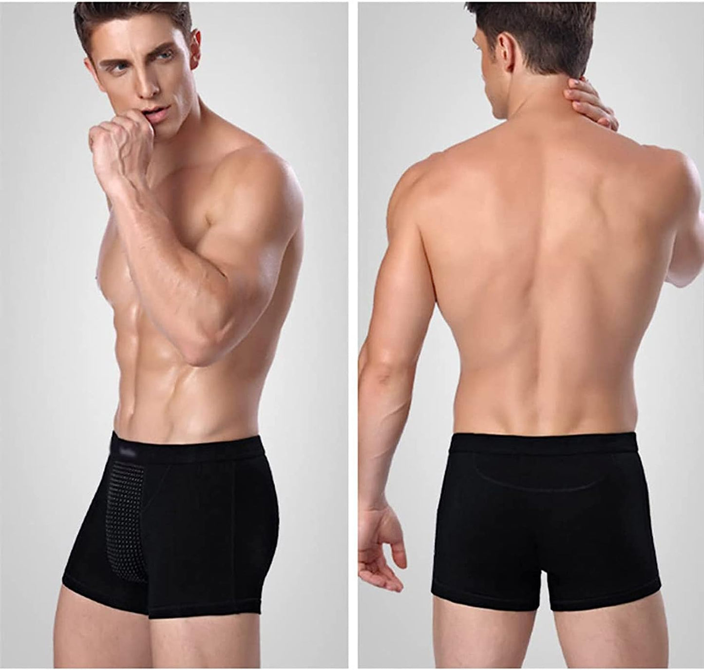 Energy Field Therapy Men Boxer Shorts Pants, Male Panties Underwear Breathable - My Fashion Sell