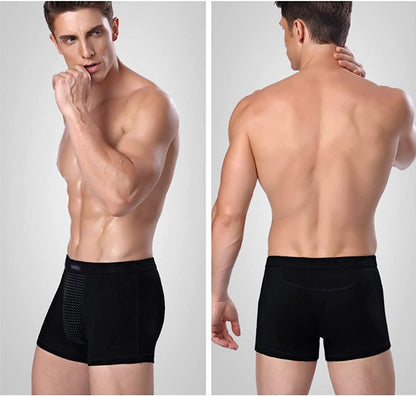 Energy Field Therapy Men Boxer Shorts Pants, Male Panties Underwear Breathable - My Fashion Sell