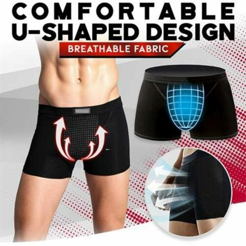Energy Field Therapy Men Boxer Shorts Pants, Male Panties Underwear Breathable - My Fashion Sell