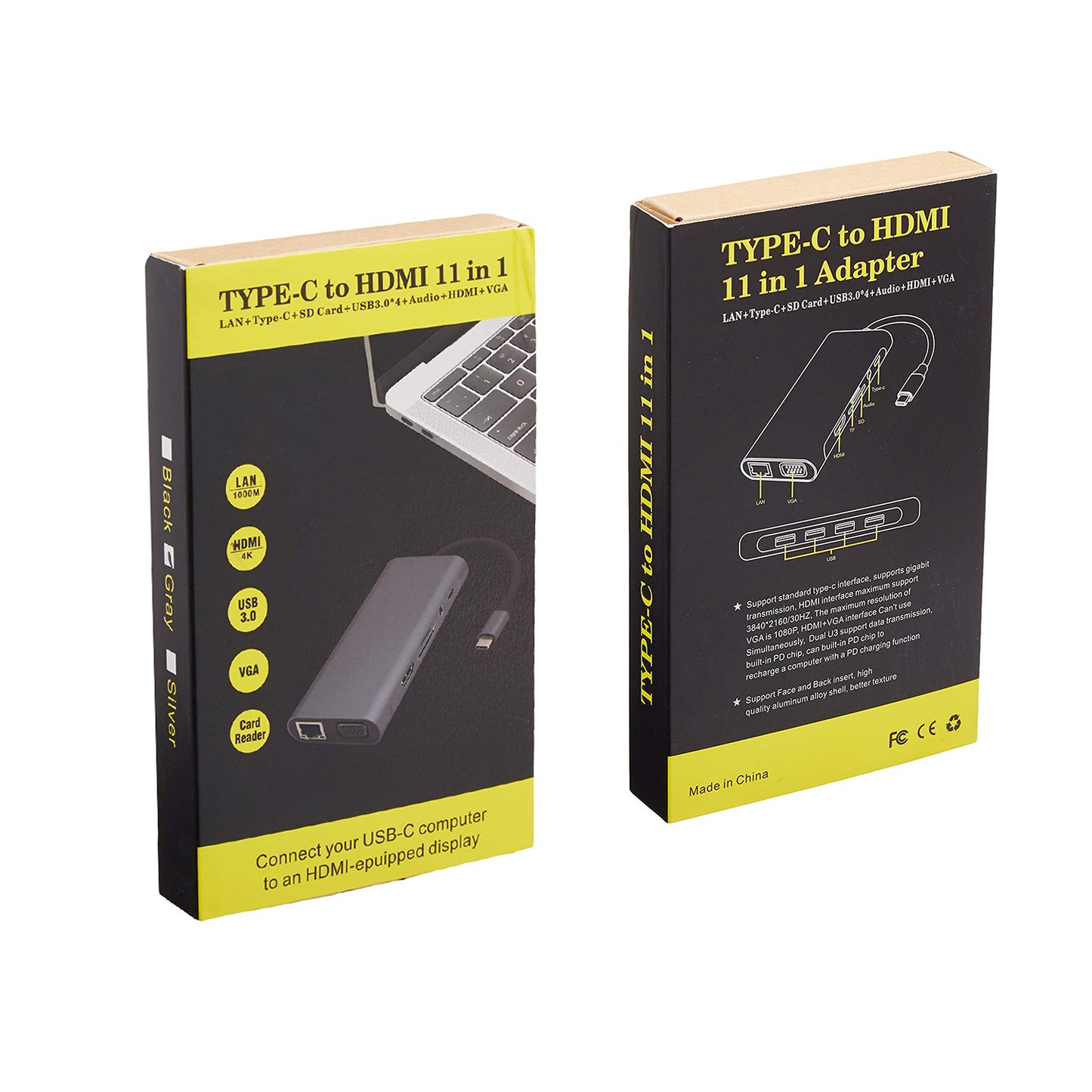 Type-c Docking Station 11-in-one With Hdmi Network Card All-in-one Converter My Store