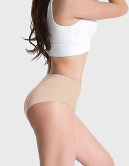 Fashion Girls' Cotton Seamless Hipster Briefs ( Pack of 4) Dropdash
