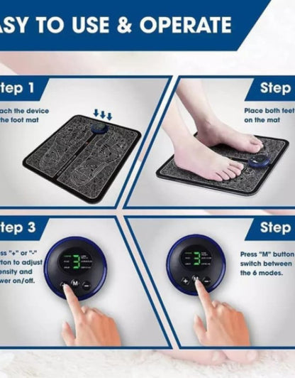 Foot Massager – Wireless Electric EMS Massage Machine Dropdash